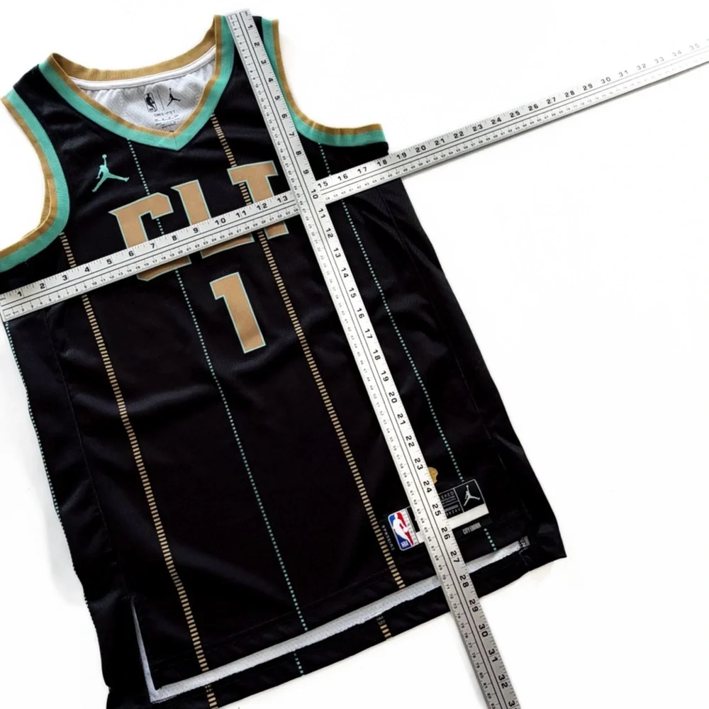 Jordan LaMelo Ball Jersey #1 Charlotte Hornets Mens Small City Edition Swingman
